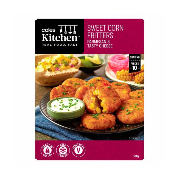 Kitchen Sweet Corn Fritters 10 Pack