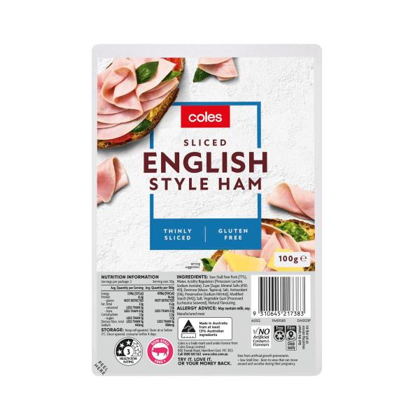 English Sliced Ham