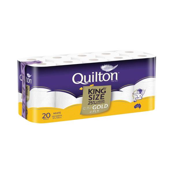 King Size Gold Toilet Tissue 4 Ply