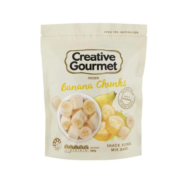 Frozen Banana Chunks