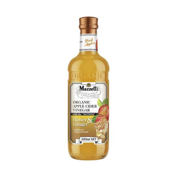 Organic Apple Cider Vinegar With Honey & Ginger
