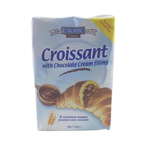 Croissant With Chocolate Cream Filling 6 Pack