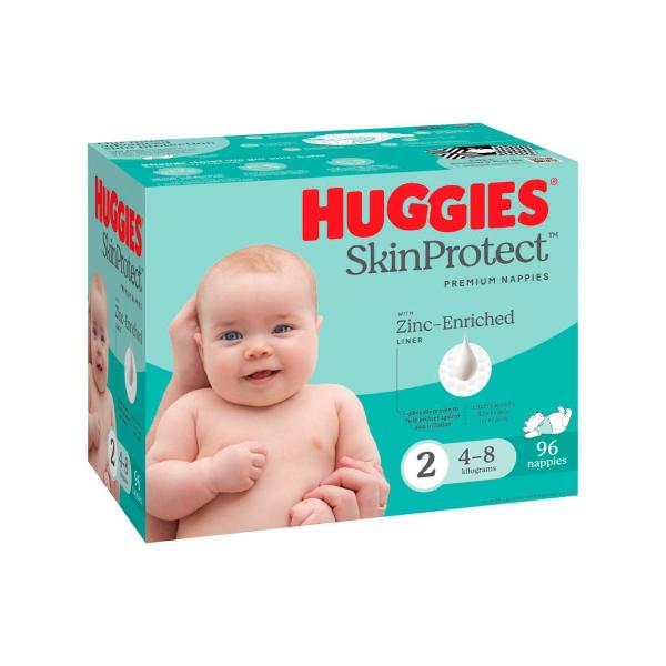 Skin Protect Newborn Nappies Size 2