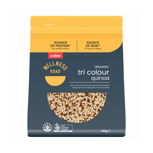 Wellness Road Organic Tri Colour Quinoa