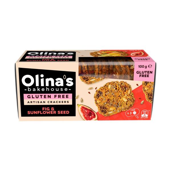 Gluten Free Artisan Crackers Fig & Sunflower Seed