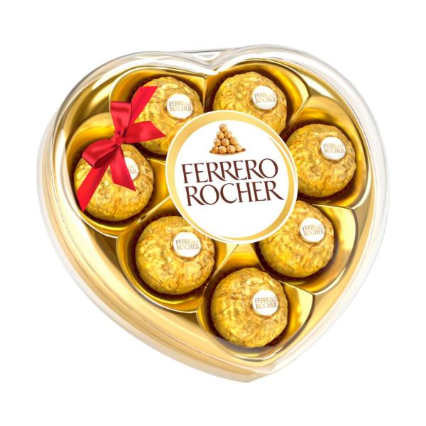Rocher Heart Chocolate Gift Box 8 Pieces