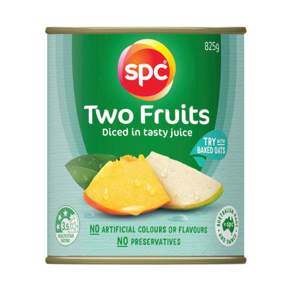 Diced Two Fruits in Natural Juice Canned