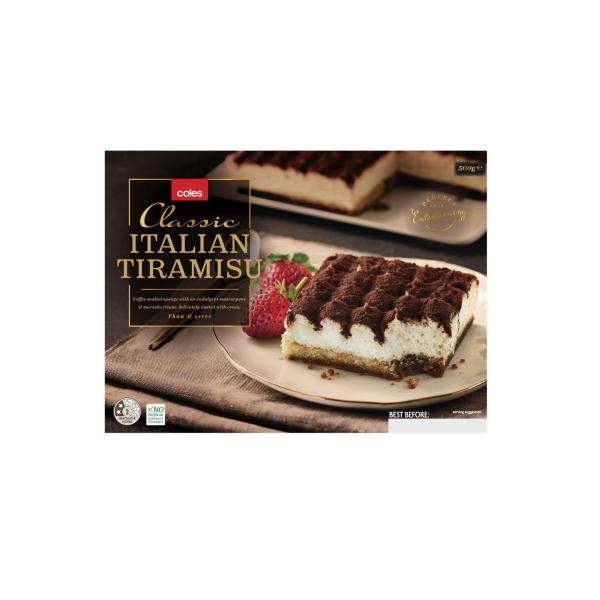Frozen Classic Italian Tiramisu