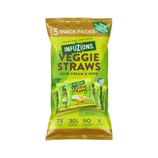 Veggie Straws 5x15g