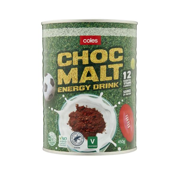 Chocolate Malt Energy Drink