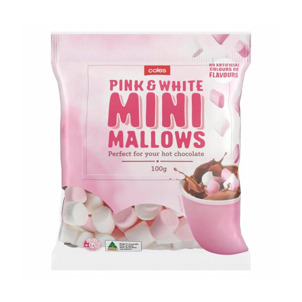 Mini Marshmallows Pink & White