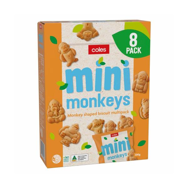 Multipack Mini Monkey Butter Biscuits