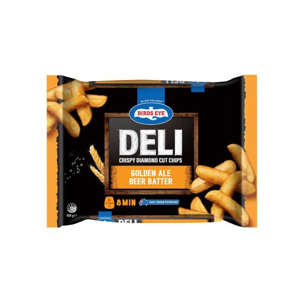 Deli Golden Ale Beer Batter Frozen Potato Chips