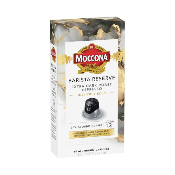 Barista Reserve Extra Dark Roast Espresso Coffee Capsules