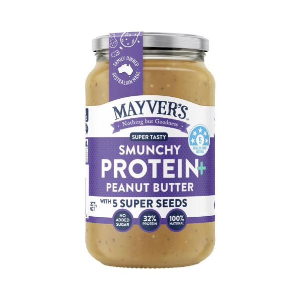 Protein Plus Natural Peanut Butter With Five Seeds