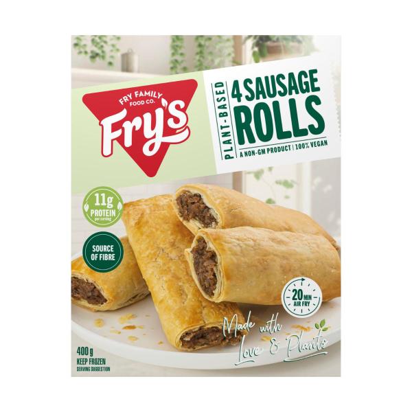 Frozen Meat Free Sausage Rolls 4 Pieces