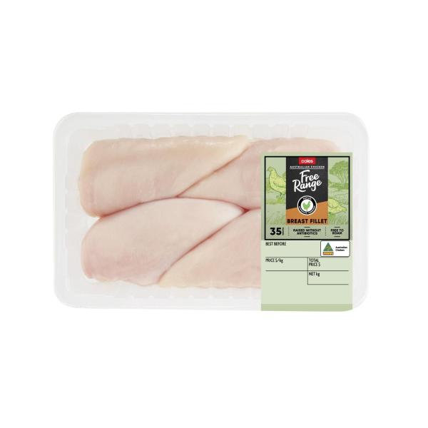 RSPCA Approved Free Range Chicken Breast Large Pack