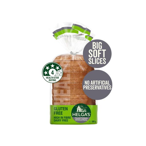 Gluten Free Traditional Wholemeal Bread