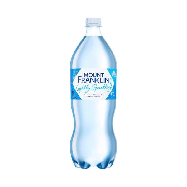 Lightly Sparkling Water Natural Bottle