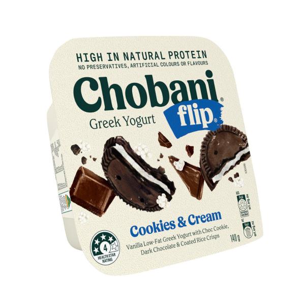 Flip Cookies & Cream Crunch Yoghurt