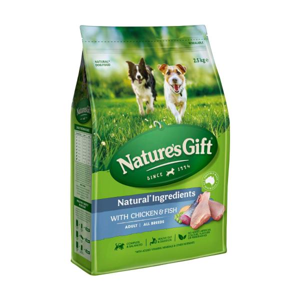 Adult All Breeds Dry Dog Food With Chicken & Fish