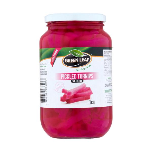 Sliced Pickled Turnips