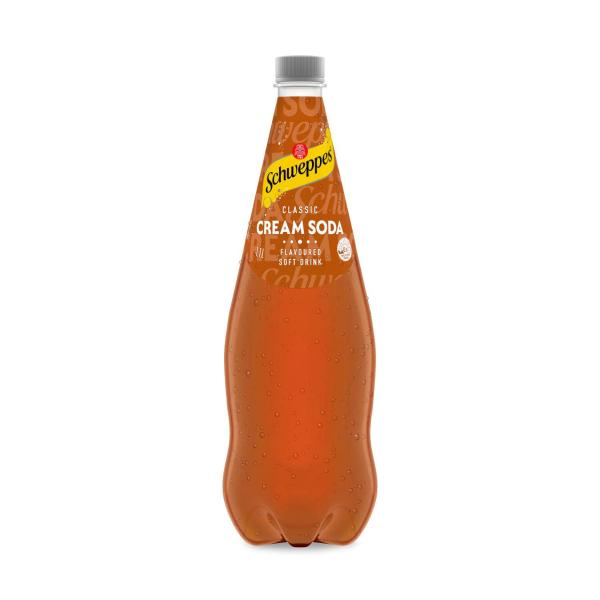 Traditional Brown Creaming Soda Soft Drink Bottle