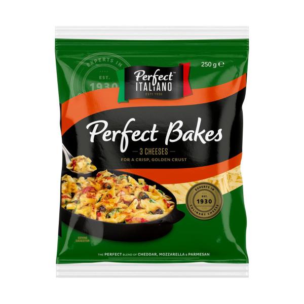 Grated Cheese Perfect Bakes