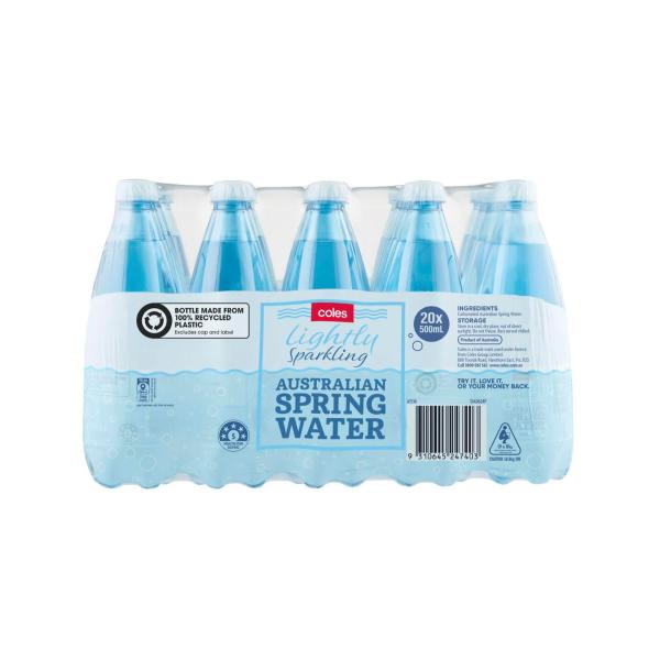 Lightly Sparkling Water 500mL