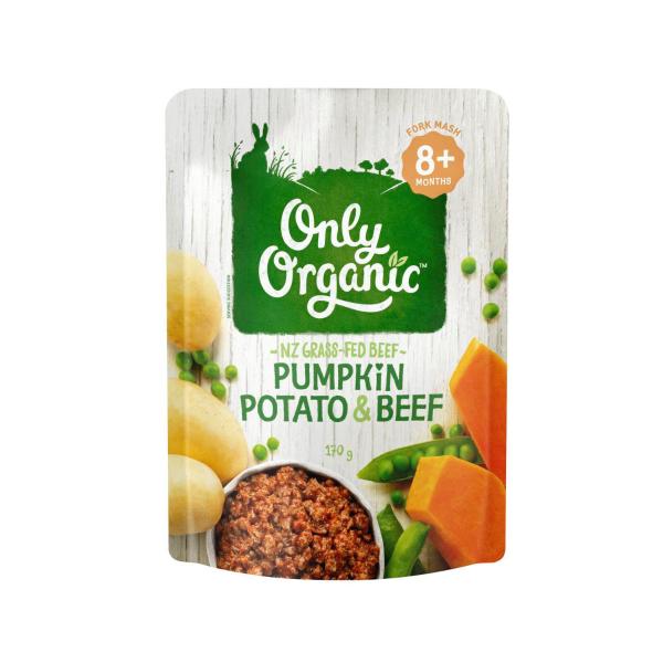 Pumpkin Potato & Beef Baby Food 8+ Months
