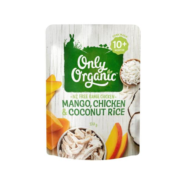 Free Range Chicken Mango & Coconut Rice 10+ Months