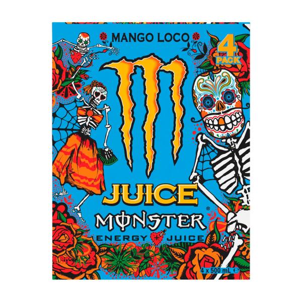 Energy Drink Mango 4x500ml