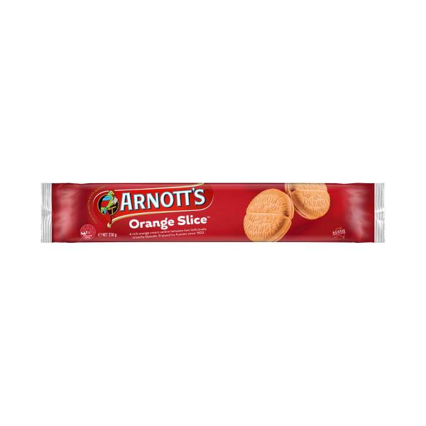 Orange Slice Cream Biscuits