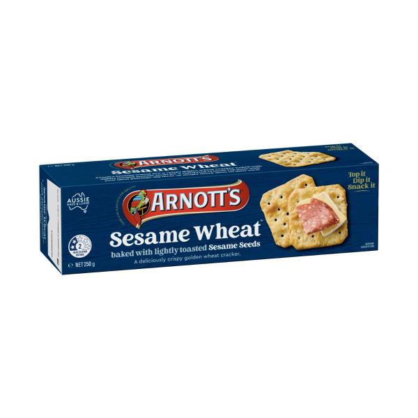 Sesame Wheat Crackers