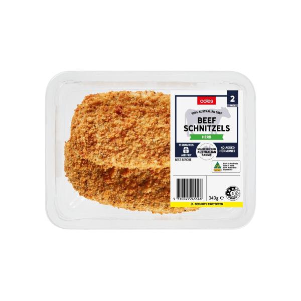 No Added Hormone Beef Steak Crumbed