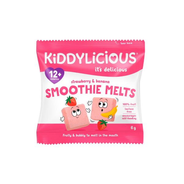 Gluten Free Strawberry & Banana Smoothie Melts