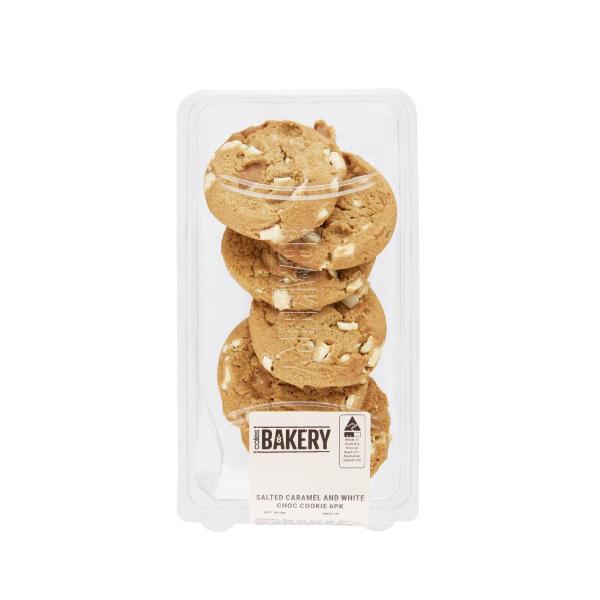 Salted Caramel & White Chocolate Cookies