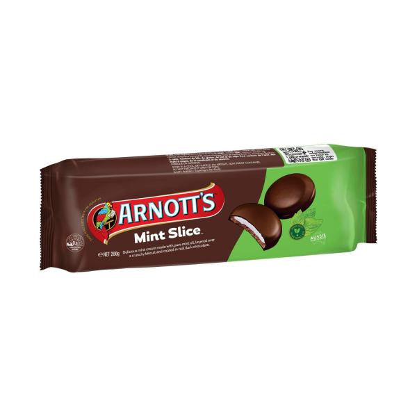 Mint Slice Chocolate Biscuits