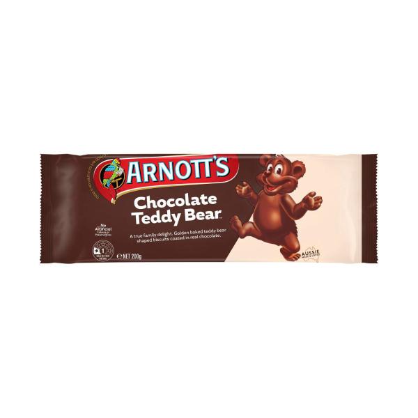Chocolate Teddy Bear Biscuits