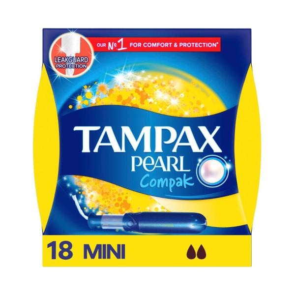 Pearl Compak Mini Applicator Tampons