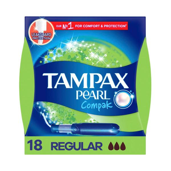 Pearl Compak Regular Applicator Tampons