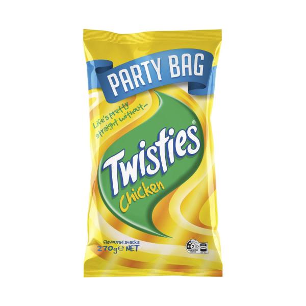 Twisties Snacks Party Bag Share Pack Chicken Cheese