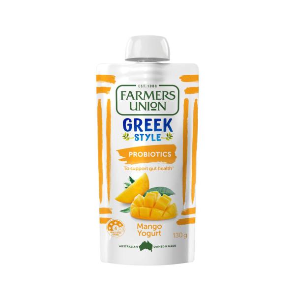 Greek Style Yoghurt Pouch Mango
