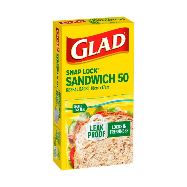 Snap Lock Sandwich Bags