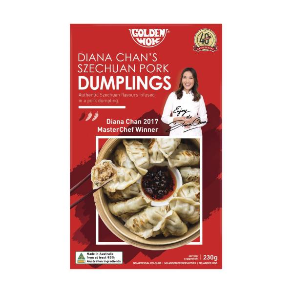 Diana Chan's Szechuan Pork Dumplings With Chefs Special Sauce