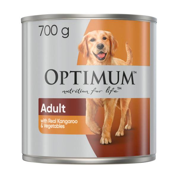 Real Kangaroo & Vegetables Adult Wet Dog Food Can