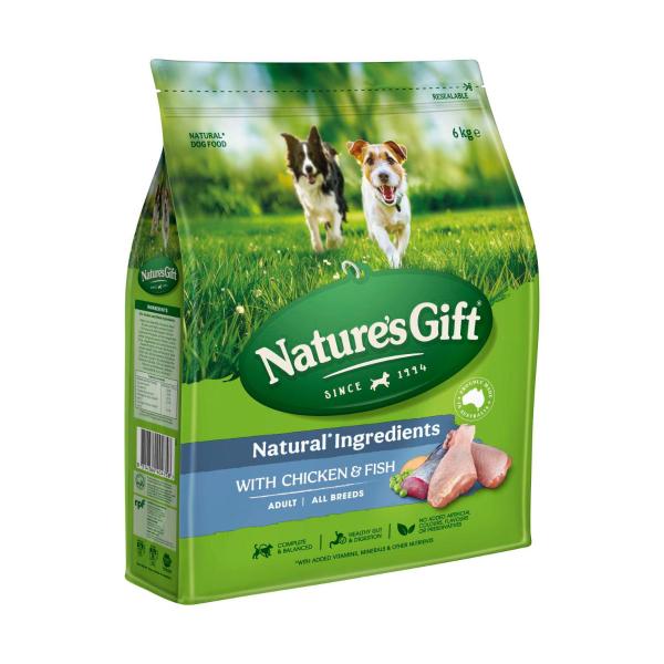 Sustain Just Natural Dry Dog Food Chicken & Fish