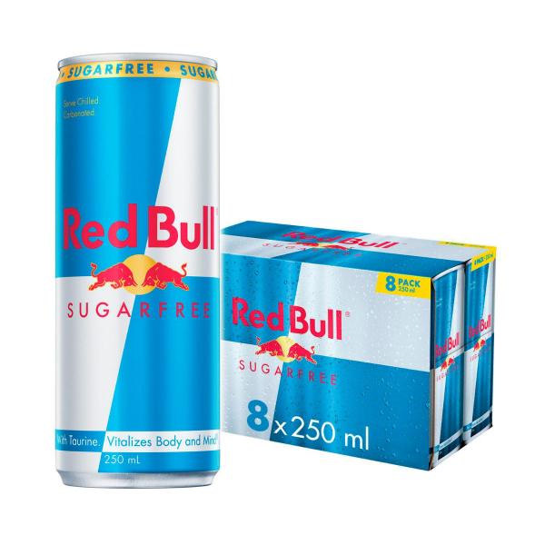 Energy Drink Sugar Free 8x250ml