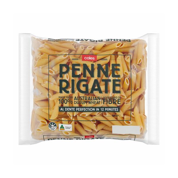Durum Wheat Pasta Penne Rigate