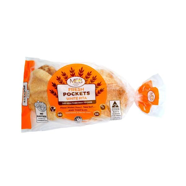 Fresh Pockets White Pita